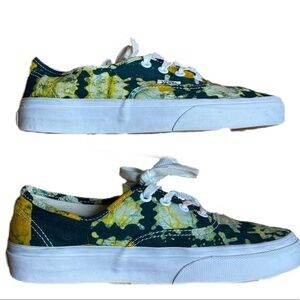 Vans X Della Batik Lace -Up Collaboration Sneakers Size 7